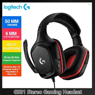 [พร้อมส่ง] Logitech G331 ชุดหูฟังเล่นเกม แบบใช้สาย สําหรับคอมพิวเตอร์