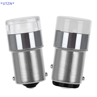 Utzn&gt; ใหม่ หลอดไฟเบรกท้ายรถยนต์ Led COB 1156 BA15S 1157 BAY15D 1 ชิ้น