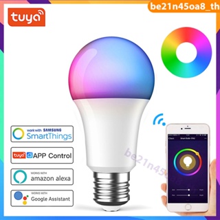 TUYA Smart Light Bulb Lightbulbs E27 Dimmable Light Bulb Voice Control ทำงานร่วมกับ Alexa Google Home