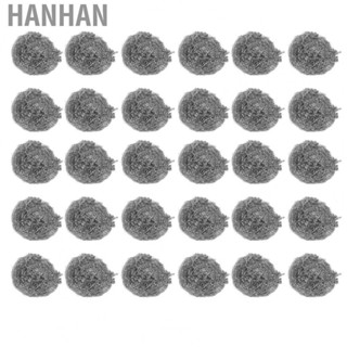 Hanhan Scrubber Scouring Pads Ball Stainless Steel Sponges Scrubbers