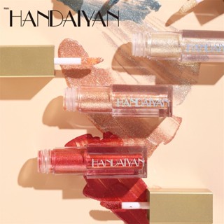 Handaiyan Explosive Liquid Eye Shadow Colour Performance Sequins Pearlescent Eye Shadow Liquid Sparkling nuuo