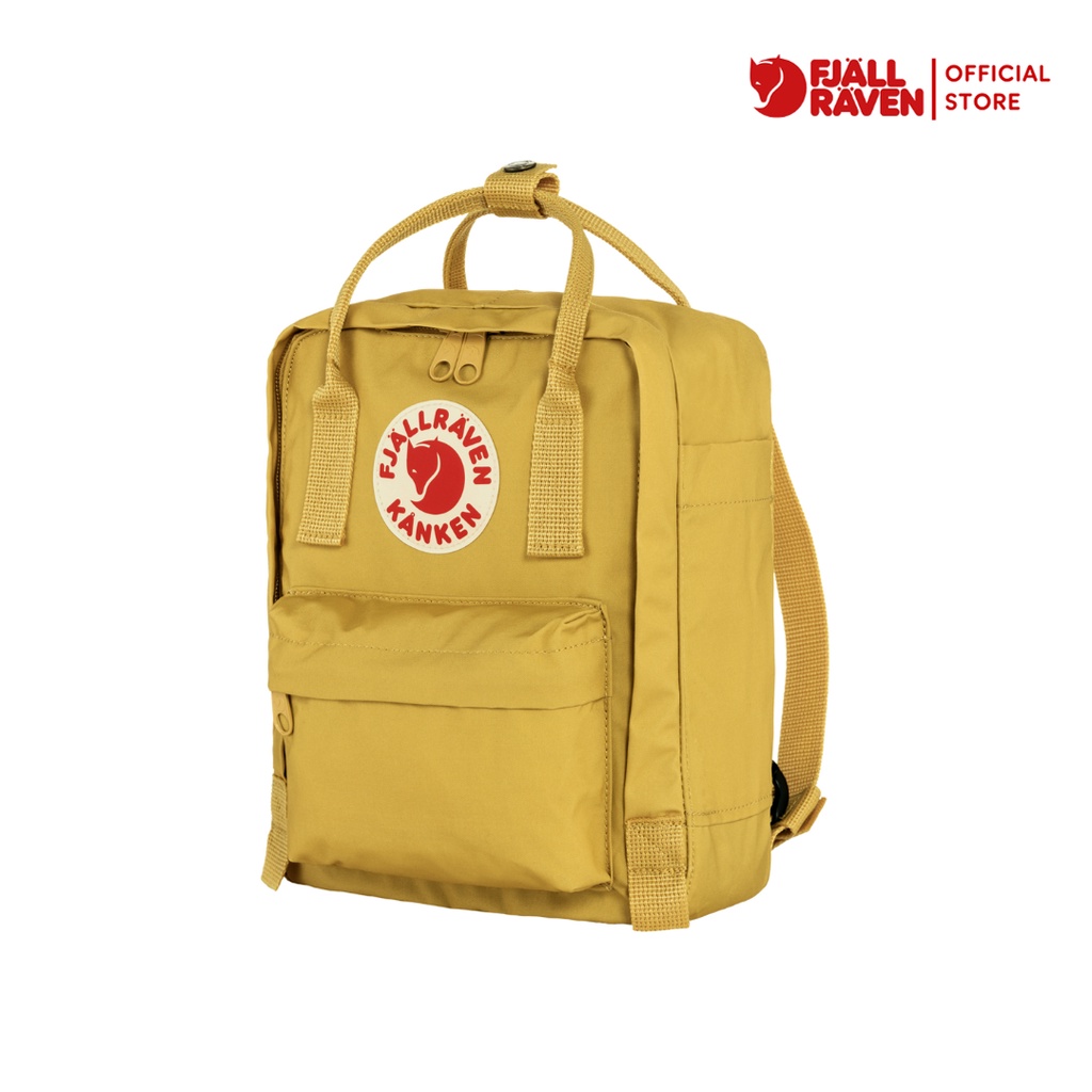 Fjallraven حقيبة ظهر Kanken Mini — درجات الأصفر والبني — صورة 2