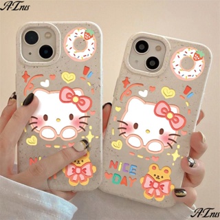 เคสโทรศัพท์มือถือ แบบนิ่ม ลายโดนัท กันกระแทก สําหรับ Apple Iphone 7138 11 12 max 14pro 1ORJ