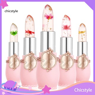 Chicstyle ลิปกลอส เนื้อเจลลี่ ลายดอกไม้ 38 กรัม สําหรับผู้หญิง