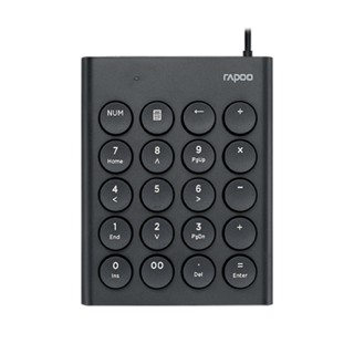 Numeric Keypad (แป้นพิมพ์ตัวเลข) RAPOO NUMERIC KEYBOARD KB-K30 (BLACK)