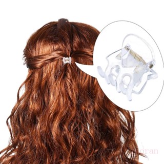 Zuo กิ๊บติดผมอะคริลิคใส DIY แพ็คละ 10 ชิ้น