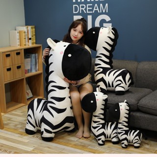 Jfmm หมอนตุ๊กตาม้าลาย ผ้ากํามะหยี่ขนนิ่ม ของขวัญวันเกิด สําหรับผู้หญิง