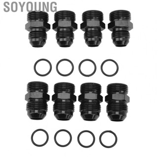 Soyoung O Ring Boss Male Fuel Adapter  4PCS Rail  Aging 1500PSI for Pump