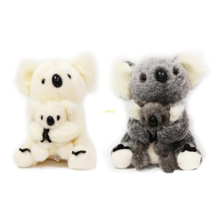 Youn Koala ตุ๊กตาหมีโคอาล่า ยัดไส้ ของเล่น แม่และเด็ก สําหรับห้องนั่งเล่น ห้องนอน สํานักงาน สถานรับเลี้ยงเด็ก ตุ๊กตาสัตว์โคอาล่า ตุ๊กตายัดไส้ ของเล่น