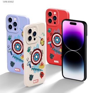 OPPO Reno 8Z 7Z 4F 5G เคสออปโป้ สำหรับ Captain America เคส เคสโทรศัพท์