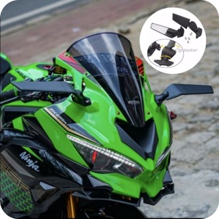 กระจกมองหลังรถจักรยานยนต์ สําหรับ Ninja R25 CBR250RR GSX R15 CBR 150rr 2 ชิ้น