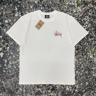 Stussy - เสื้อยืดแขนสั้น พิมพ์ลาย สไตล์คลาสสิก แฟชั่น สําหรับผู้ชาย และผู้หญิง Kltydi