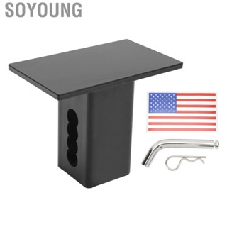 Soyoung Trailer Hitch Cover Versatile Metal for Truck