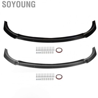 Soyoung Front Bumper Lip Diffuser Kit Splitter  Aging for Car