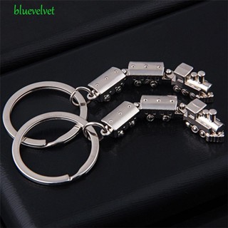 Bluevelvet เครื่องประดับแฟชั่น พวงกุญแจ รูปรถไฟพิเศษ สร้างสรรค์
