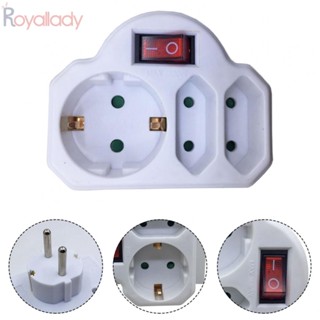 #ROYALLADY#Socket อะแดปเตอร์ปลั๊กแปลง สําหรับ 16A 250V 3680W