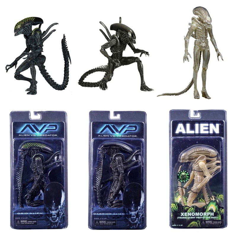 เอเลี่ยน NECA เทียบกับ Predator Alien Figma SP-108 ฟิกเกอร์แอกชัน ของเล่นสําหรับเด็ก