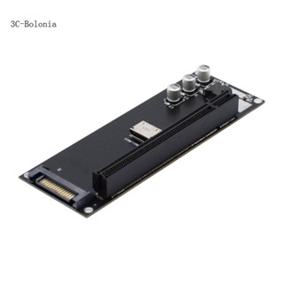 【PC】อะแดปเตอร์โฮสต์ Sff-8612 เป็น PCI-E 4 0 M 2 เป็น SFF-8611 สําหรับการ์ดจอภายนอก