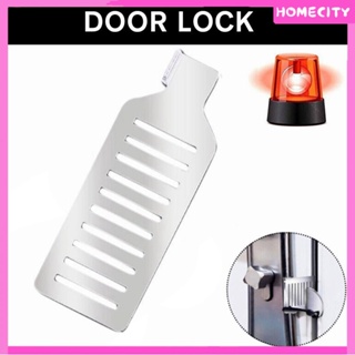 [พร้อม] ล็อคประตูแบบพกพาสำหรับการเดินทาง Heavy Duty Portable Punch-free Anti-theft Safety Lock Stoppers Heavy Duty Home Hotel Door Stopper Tool