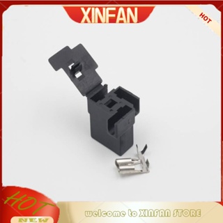 Xinfan ปลั๊กซ็อกเก็ตเชื่อมต่อไฟหน้ารถยนต์ 3 Pin Way H4 พร้อมหมุด สําหรับ Audi VW DJD031A-1 20 ชิ้น ต่อล็อต