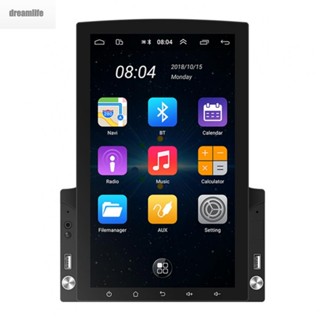 【DREAMLIFE】9.7" 2 Din Car Stereo Radio Androd 10 GPS WiFi Vertical Touch Screen FM Player