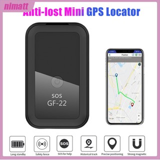 Ni Gf22 อุปกรณ์ระบุตําแหน่ง GPS แม่เหล็ก ป้องกันการโจรกรรม ป้องกันการสูญหาย สําหรับผู้สูงอายุ