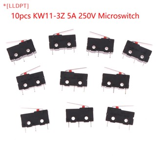 [LLDPT] ใหม่ ไมโครสวิตช์ KW11-3Z 5A 250V 3PIN 10 ชิ้น