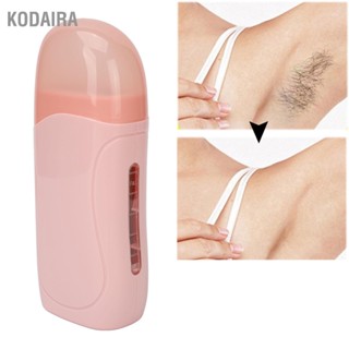 KODAIRA Wax Roller Kit 40W Waxing พร้อม 2pcs 100ml Soft Cartridge สำหรับการกำจัดขน