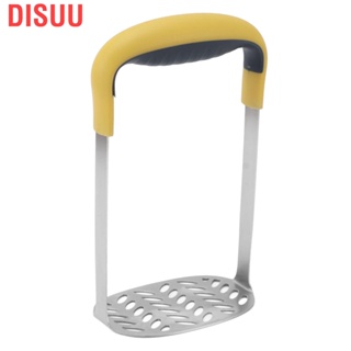 Disuu Food Masher Stainless Steel Manual Multifunctional Potato for Fruit Vegetable Baby Maker