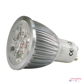 หลอดไฟ Led Smd พลังงานสูง สีขาวอบอุ่น 3.6W 60 Gu10 10 ชิ้น