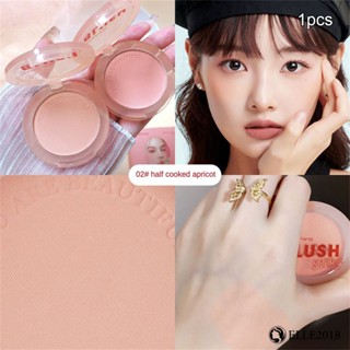 บลัชออนหน้าใส สีติดทนนาน แต่งหน้านู้ดธรรมชาติ สไตล์นักเรียน Girly Pink Blush Pure Desire To Look Good บลัชออนขนาดเล็ก 【elle20181_th】