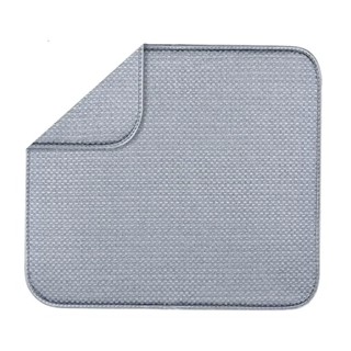 Home Kitchen Super Absorbent Dish Drying Mat Practical Scratch Resistant Multifunctional Tableware Machine Washable