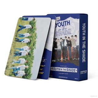 การ์ดโลโม่ ZB1 ZEROBASEONE YOUTH IN THE SHADE Zhang Hao Ricky SEOK MATTHEW Sung Han-bin 23 55 ชิ้น ต่อชุด