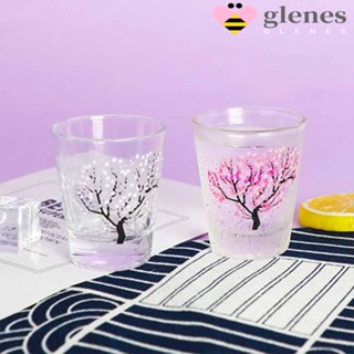 Glenes แก้วไวน์ เปลี่ยนสีตามอุณหภูมิ ขนาดเล็ก ทนทาน