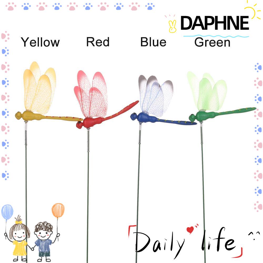 Daphne แมลงปอปลอมสําหรับตกแต่งสวน 5 / 10 ชิ้น