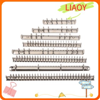 Liaoy ห่วงโลหะ ขนาด A4 B5 A5 A6 A7 เติมได้ อุปกรณ์เสริม สําหรับสมุดโน้ต DIY