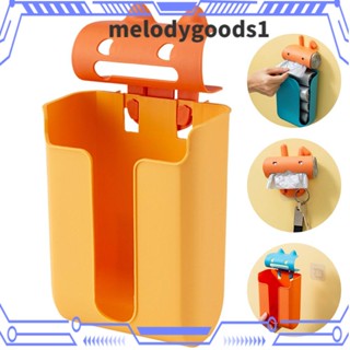 MELODYGOODS1 กล่องพลาสติกเก็บของ แบบติดผนัง ลายการ์ตูน สําหรับห้องครัว ห้องน้ํา