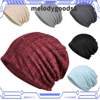 MELODYGOODS1 หมวกเชโม่ ผ้าฝ้ายนุ่ม ยืดหยุ่น ระบายอากาศ แฟชั่นฤดูใบไม้ผลิ ฤดูร้อน สําหรับผู้หญิง