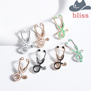 Bliss เข็มกลัดแฟชั่น เครื่องประดับ สไตล์เรโทร สําหรับหมอ แจ็กเก็ต