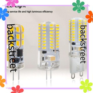 Backstreet G4 หลอดไฟ LED 2W 3W 4W 5W 7W 12V 220V หรี่แสงได้ สีขาว แบบเปลี่ยน สําหรับตกแต่งบ้าน