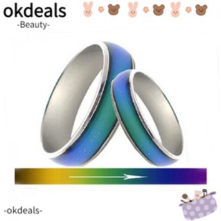 OKDEALS แหวนควบคุมอุณหภูมิ ของขวัญคนรักอารมณ์ร้อน