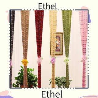 Ethel1 ม่านลูกปัดโซ่ 1 เมตร X 2 เมตร สําหรับหน้าต่างบ้าน