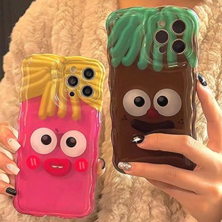 เคสโทรศัพท์มือถือแบบนิ่ม กันกระแทก ลายการแสดงอารมณ์ตลก สําหรับ iPhone 14 QYJS 13 12promax xr xs 11 11promax 13pro 14 12pro