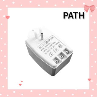 PATH หม้อแปลงปลั๊ก AC 120 VAC 60Hz 24V 40VA ออดประตู หม้อแปลงพลาสติก ทนทาน และเทอร์โมสตัททองแดง สําหรับออดประตู