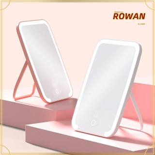 Rowans กระจกโต๊ะเครื่องแป้ง LED แบบตั้งโต๊ะ