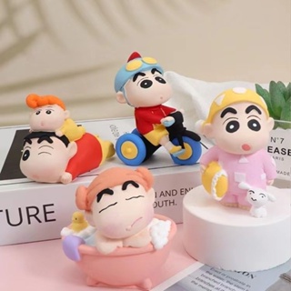 ใหม่ ตุ๊กตาพลาสเตอร์ชินจัง 3D สามมิติ สีขาว แฮนด์เมด diy