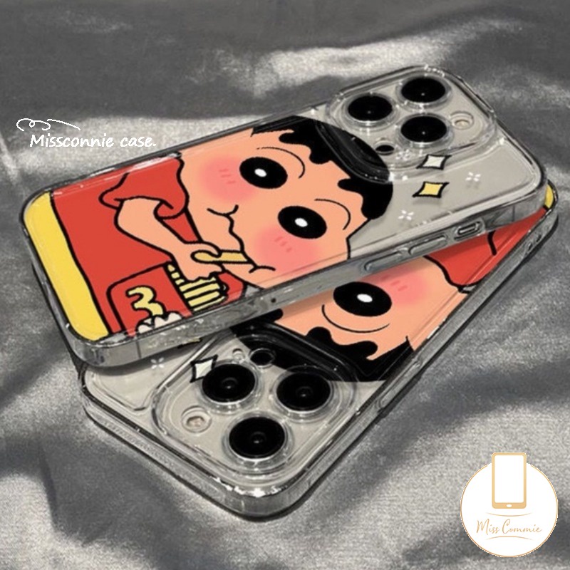 เคสโทรศัพท์มือถือ ลายการ์ตูนชินจังน่ารัก พร้อมขาตั้ง สําหรับ VIVO Y16 Y11 Y02 Y17 Y35 Y22 Y31 Y02s Y20 Y30 Y91C Y21s Y15s Y21 Y15 Y50 Y51 Y33s Y75 Y12i Y12S V25 Y95 Y93 Y15A Y12 V21 V23E Y20i Y20S ราคา ถูกที่สุด ดีลบีเคเค แกลเลอรีภาพที่ 8