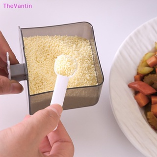 Thevantin ชุดกล่องเครื่องปรุงรส ในครัวเรือน รวมกัน ครัว กันความชื้น พลาสติก กระปุก สามารถติดผนัง ลิ้นชักใส ชั้นวางขวดเครื่องเทศ ของดี