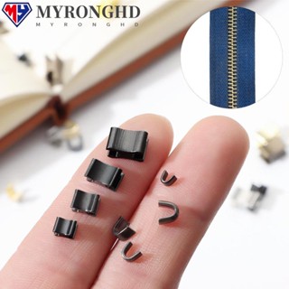 Myronghd 10 ชุดซ่อมซิปอุดใหม่ DIY โลหะอัลลอยด์เครื่องมือช่างตัดเสื้อ