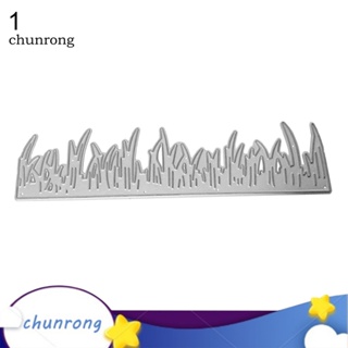 Chunrong สเตนซิลตัดรูปหญ้า DIY สําหรับตกแต่งสแครบบุ้ค การ์ด อัลบั้ม รูปภาพ